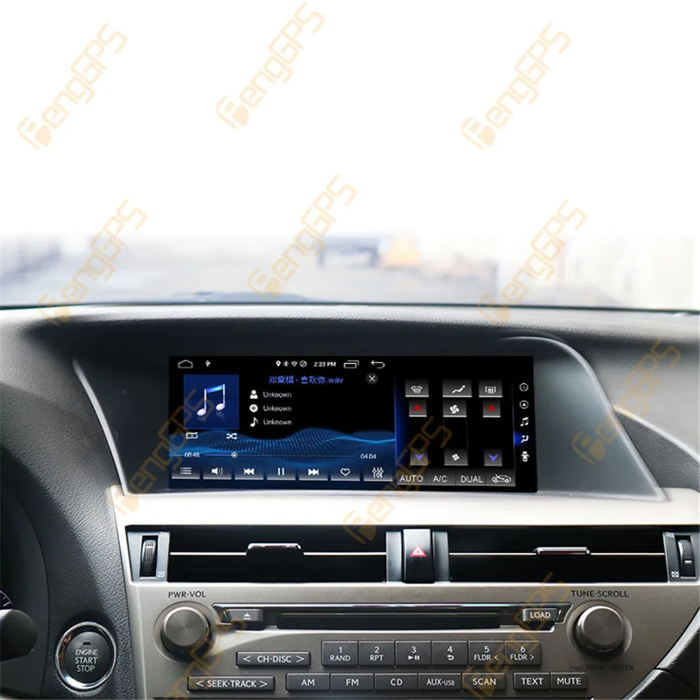 Для Lexus RX 270 350 450 2009-2014 Android Автомобильный Радиоприемник 2Din Стерео Приемник Авторадио Мультимедийный Плеер GPS Navi Экран Головного Устройства Изображение 2