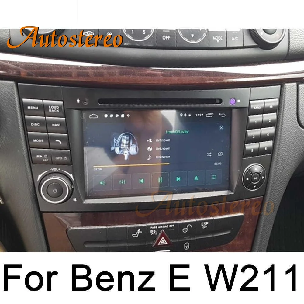 Для Benz E-Class W211 CLS W219 Android 12 128G Автомобильный Магнитофон GPS Навигация Автомобильный DVD-плеер Мультимедийный Плеер Головное Устройство Изображение 1