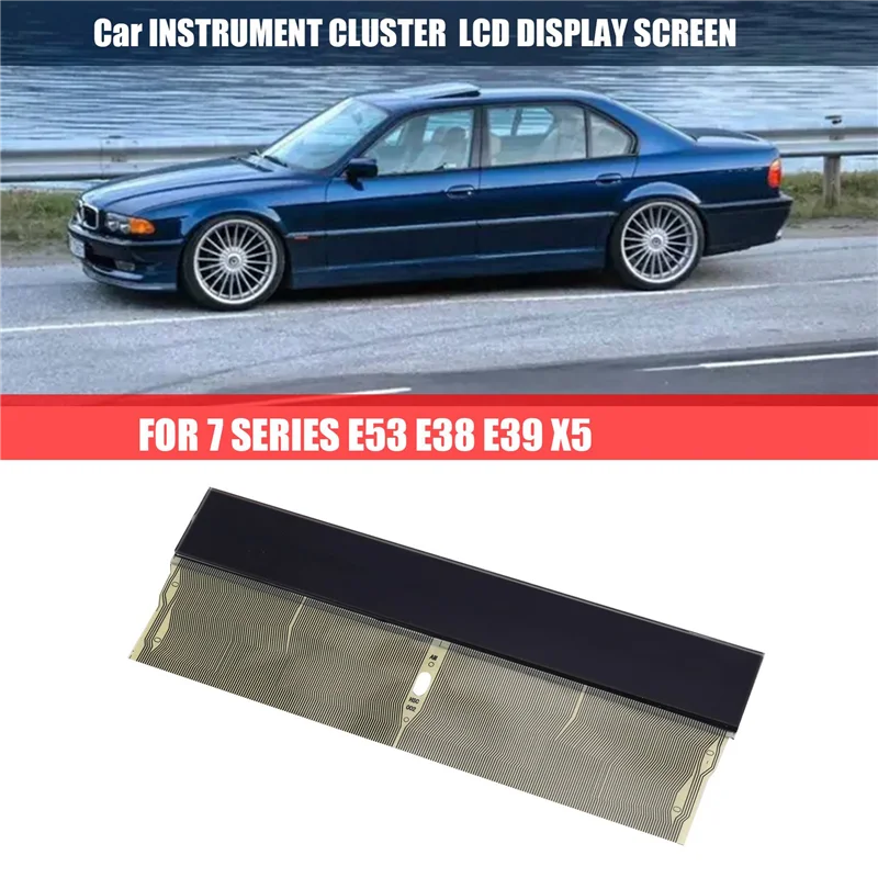 ЖК-дисплей автомобиля, радио, приборная панель, ленточный кабель, ЖК-экран для BMW 7 серии E53 E38 E39 X5 Изображение 4