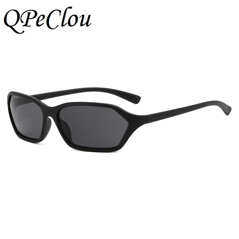 2023 Новый модный бренд Y2K Солнцезащитные очки Женские винтажные квадратные солнцезащитные очки с цветочным рисунком, женские уличные зеркальные очки в стиле панк Oculos De Sol Изображение 5
