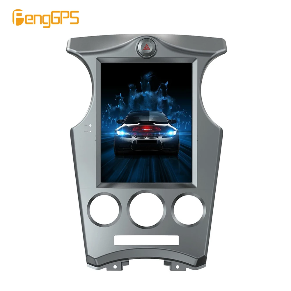 Автомобильный радиоприемник в стиле Android Tesla, вертикальный экран для KIA Carens 2006 2007 -2011 GPS Навигационный рекордер, мультимедийное стерео головное устройство Изображение 0