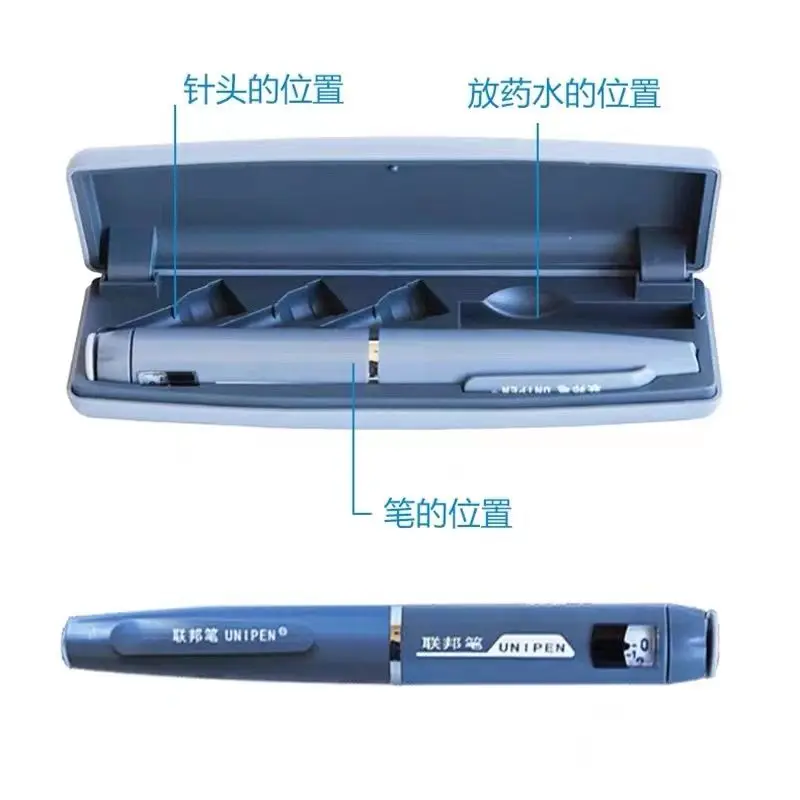 Инсулиновая ручка UNIPEN Lian Bang Pen новая семейная инсулиновая ручка для диабетической заправки Изображение 5
