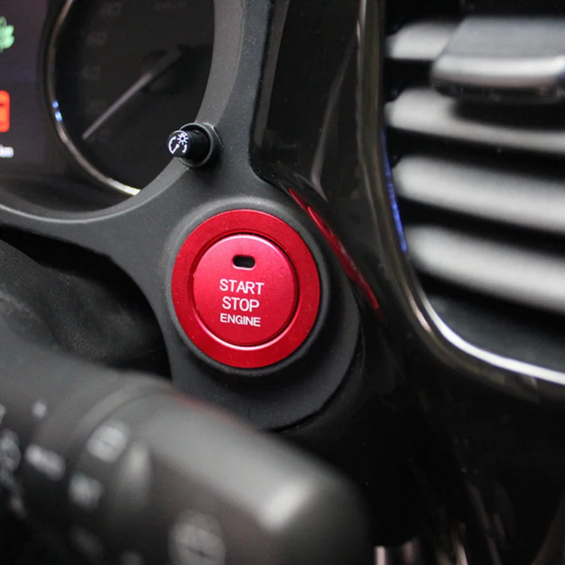 Крышка кнопки ЗАПУСКА двигателя автомобиля, переключатель ОСТАНОВКИ, аксессуары Для ключей, декор для Mitsubishi Outlander 2013-2020 Аксессуары Изображение 2