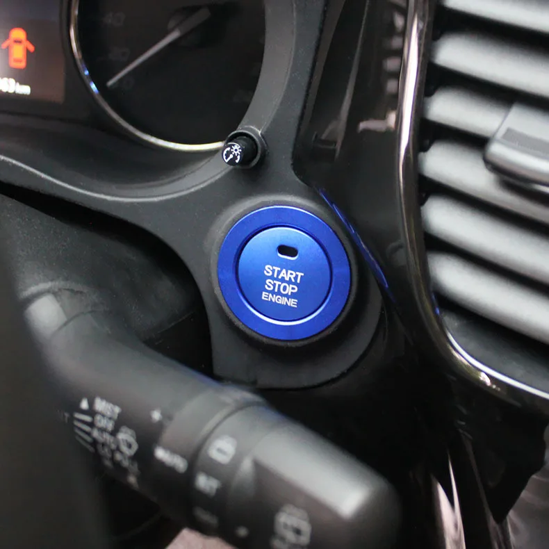Крышка кнопки ЗАПУСКА двигателя автомобиля, переключатель ОСТАНОВКИ, аксессуары Для ключей, декор для Mitsubishi Outlander 2013-2020 Аксессуары Изображение 3