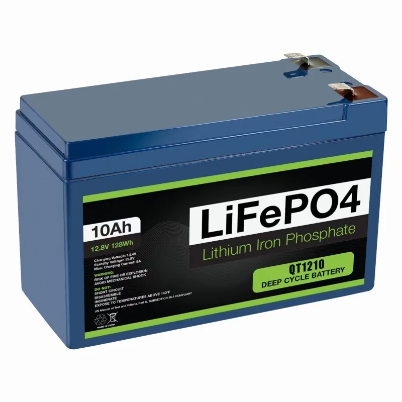 Литий-железо-фосфатная батарея 10Ah 12V, высококачественная батарея LiFePO4 для электромобилей Для хранения электроэнергии в электромобилях Изображение 0