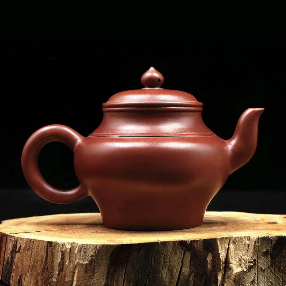 Ван Пин Персонализированный Фильтр для чайника Ручной работы из Фиолетовой глины Индивидуальный Подарок Huanglong Mountain Dahongpao Mud Tea Pot 230 мл Изображение 0