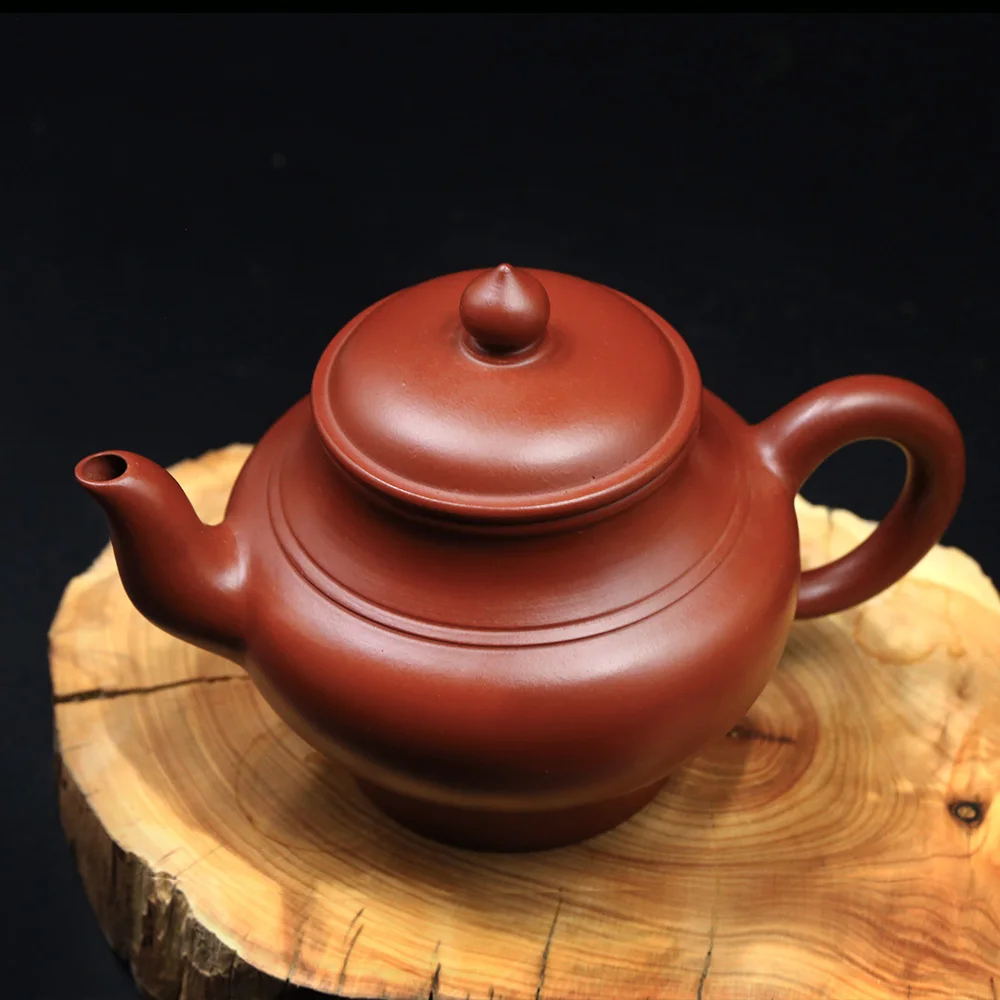 Ван Пин Персонализированный Фильтр для чайника Ручной работы из Фиолетовой глины Индивидуальный Подарок Huanglong Mountain Dahongpao Mud Tea Pot 230 мл Изображение 1