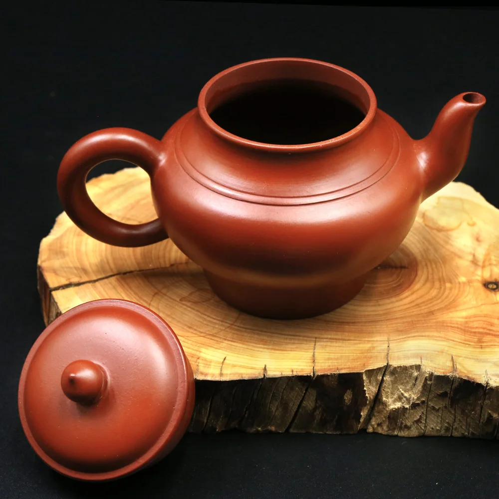 Ван Пин Персонализированный Фильтр для чайника Ручной работы из Фиолетовой глины Индивидуальный Подарок Huanglong Mountain Dahongpao Mud Tea Pot 230 мл Изображение 2