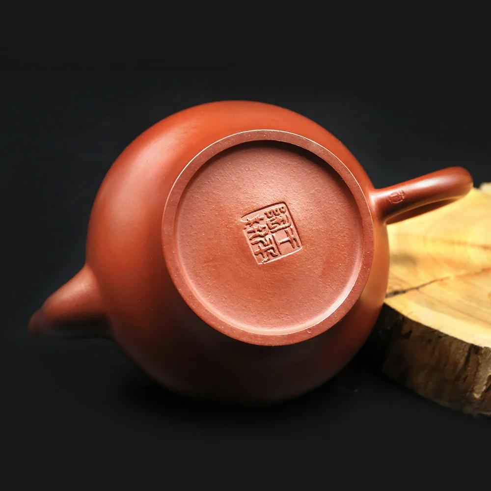 Ван Пин Персонализированный Фильтр для чайника Ручной работы из Фиолетовой глины Индивидуальный Подарок Huanglong Mountain Dahongpao Mud Tea Pot 230 мл Изображение 4