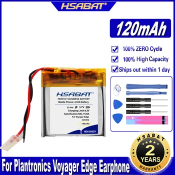 Аккумулятор HSABAT Voyager Edge емкостью 120 мАч для наушников Plantronics Voyager Edge