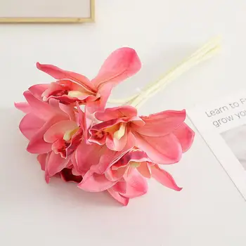 Имитация Цветка Практичный Изысканный Реалистичный Букет из Искусственных Цветов для дома