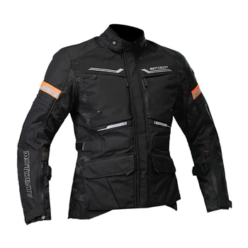 Мотоциклетная куртка Водонепроницаемая мужская мотоциклетная одежда Chaquetas со съемной подкладкой для предотвращения падения The Four Seasons