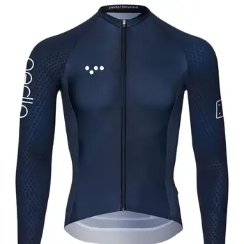 Pedla Темно-синяя велосипедная одежда, Весна-осень, велосипедная майка с длинным рукавом, топы для верховой езды Road bike Pro Team Race, футболки MTB