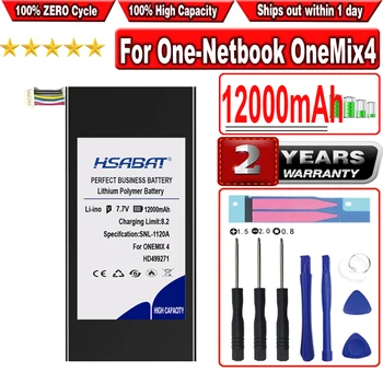 Аккумулятор HSABAT 12000mAh HD499271 для One-нетбука для One Netbook OneMix 4 One Mix 4 AEC499271