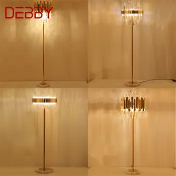· Торшеры DEBBY Освещают Современный светодиодный Роскошный декор из хрусталя для дома, гостиной, спальни