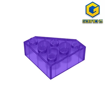 Gobricks GDS-600 Crcles/iAngles Brick3x3 клиновидный кирпич, обрезанный угловой кирпич, совместимый со строительными блоками 30505 Технические характеристики