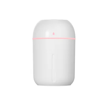 Красочный 330 мл Мини Портативный Светодиодный ночник Ультразвуковой Беззвучный Увлажнитель воздуха USB Туманообразователь для домашнего офиса/Увлажнители воздуха Фильтр