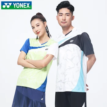 Спортивная одежда YONEX sport Jersey спортивная одежда для бадминтона 2022 с коротким рукавом для мужчин и женщин 110082