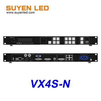 Лучшая цена VX4S-N Контроллер светодиодного экрана Novastar светодиодный видеопроцессор VX4S-N
