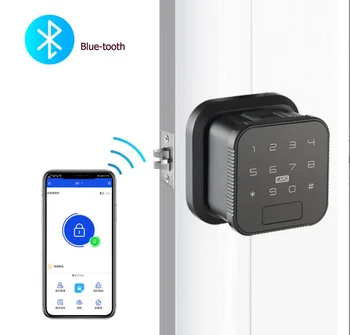 Пульт дистанционного управления интеллектуальным дверным замком безопасности с распознаванием отпечатков пальцев с помощью Tuya wifi