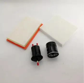 4 шт./лот Воздушный фильтр масляный фильтр Фильтр кондиционера Топливный фильтр для Brilliance V3