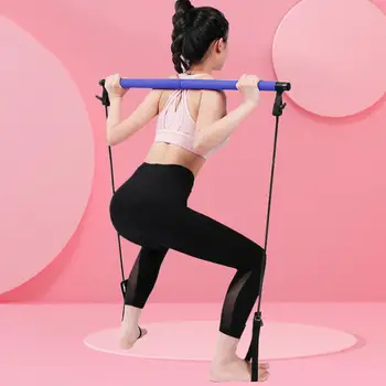 Эластичная веревка для фитнеса Высокая прочность На растяжение Хорошая Эластичность Для похудения Ног Долговечное Оборудование для тренировок с натяжной веревкой для Йоги для женщин
