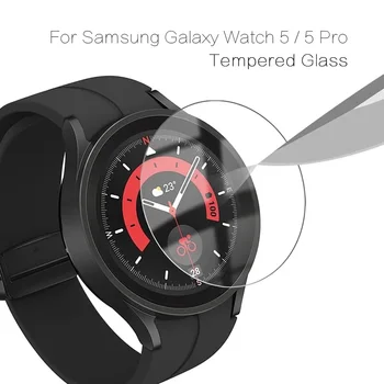 Закаленное стекло для Samsung Galaxy Watch 5 Pro 45-мм защитная пленка для экрана Sumsung Galaxy Watch 5 40-мм 44-мм пленка