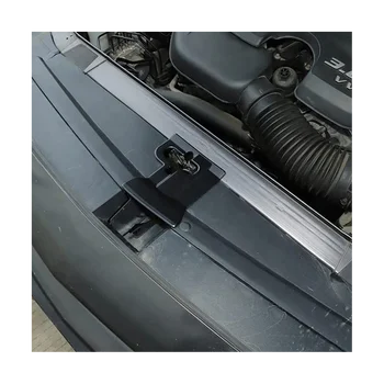 Черная накладка защитной крышки замка капота двигателя для Dodge