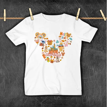 Повседневные летние новинки, детские футболки, удобные модные креативные детские футболки с принтом головы Диснея Микки Мауса, топы высокого качества