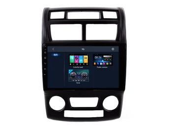 Мультимедийное автомобильное радио WITSON для Kia Sportage 2 2007-2009 Android AI ГОЛОСОВАЯ навигация Карта Видеоплеер Беспроводной CarPlay