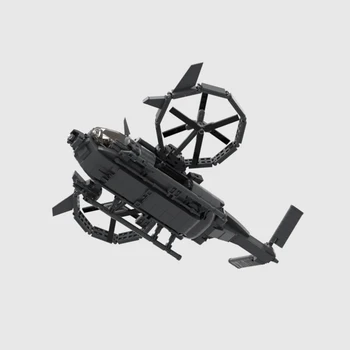 BuildMOC Movie RDA Транспортный вертолет Aerospatiale Истребитель Строительный блок SA-2 Самолет Samson Самолет Кирпичные игрушки в подарок