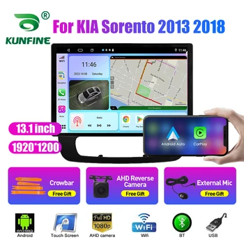 13,1-дюймовое автомобильное радио для KIA Sorento 2013 2018 Автомобильный DVD GPS навигация стерео Carplay 2 Din Центральный мультимедийный Android Auto