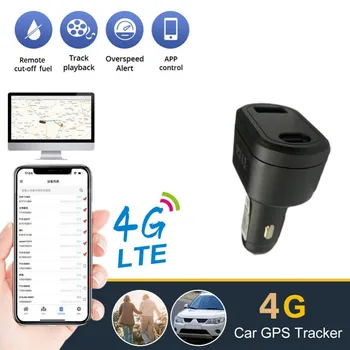 2G / 4G APP Car Chager gps Tracker Двойной USB Автомобильный Прикуриватель GPS Трекер ST-909 Автомобильное Зарядное Устройство Для Телефона с Бесплатным онлайн-отслеживанием