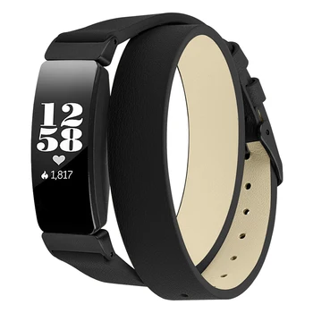 Ремешок из натуральной кожи для Fitbit Inspire HR /Ace 2 Браслет-браслет для аксессуаров для фитнес-трекера Fitbit Inspire