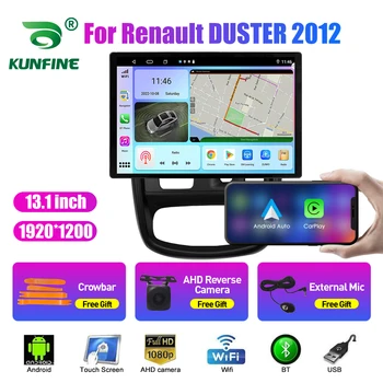 13,1-дюймовый автомобильный радиоприемник для Renault DUSTER 2012 Автомобильный DVD GPS Навигация Стерео Carplay 2 Din Центральная мультимедиа Android Auto