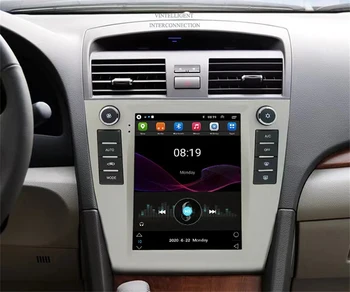 2 din Вертикальный Экран Android 13,0 Радиоплеер для Toyota Camry 2006-2011 Годов Выпуска Мультимедиа Видео GPS Навигация Стиль Carplay
