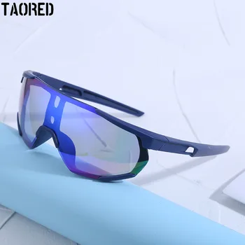 Женские солнцезащитные очки 2022 года в защитной оправе большого размера, спортивные очки, Элегантные дизайнерские Модные уличные очки для велосипеда