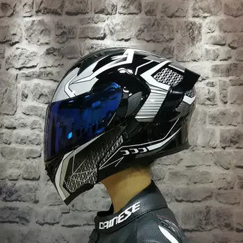 Шлем для электромобилей ORZ, полноразмерный шлем для бега, индивидуальность, классная кепка с полным покрытием на все сезоны