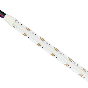 DC12V24V Светодиодная лента COB RGB 840 светодиодов высокой Плотности, Гибкие Светодиодные Фонари COB 10 мм, Линейные Затемняемые RA90