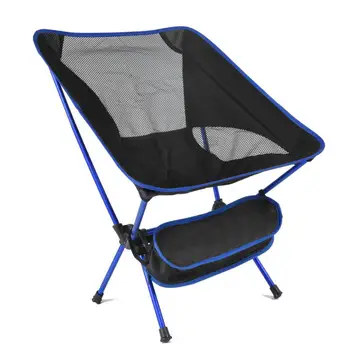 Складной пляжный стул из алюминиевой трубки, складной стул Comfort Gone Fishin, переносное складное сиденье с повышенной нагрузкой