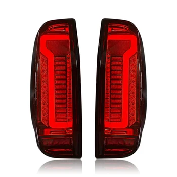 Автомобильный стайлинг Светодиодный задний фонарь, Красный Задний задний фонарь, Стоп-сигнал, Сигнальная лампа стоп-сигнала для Nissan Navara D40 Frontier 2005 -2015