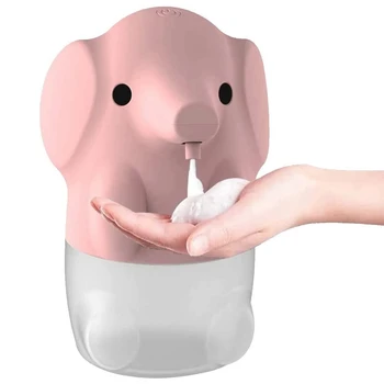 Автоматический дозатор мыла, бесконтактный перезаряжаемый дозатор пенящегося мыла для детей, бесконтактный дозатор для милых животных