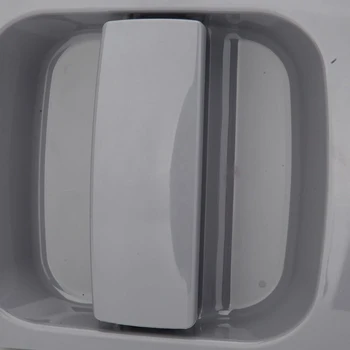 Высокое качество Практичный в использовании Совершенно Новый Высококачественный Прочный Правая сторона 1x Дверная ручка для Hyundai 2007-2018 Серый
