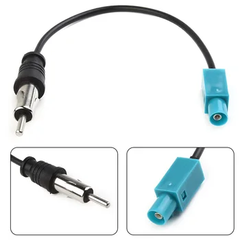 Адаптер автомобильной радиоантенны Fakra Z-Plug на DIN-разъемы для FM-AM антенны, автомобильный аудиопреобразователь для автомобильной стереосистемы, радиоантенны головного устройства.