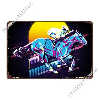 Металлические таблички с надписью Horse Racing Club Cinema Garage Жестяной плакат