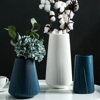 Цветочный горшок, ваза, креативный гидропонный пластик, Европейский стиль для дома