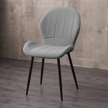 Обеденные стулья с скандинавским акцентом, Гостиная, Кухня, Роскошный стул мобильного дизайна, Современная эргономичная мебель для дома Sillas De Comedor FY20XP