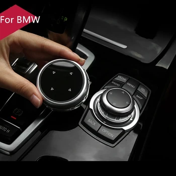 Оригинальная Наклейка iDrive на Автомобильную Мультимедийную Кнопку для BMW Серии 1 F20 E87 E90 E91 E92 E93 E60 F30 F10 X5 E70 X6 E71 X3 F25 X4