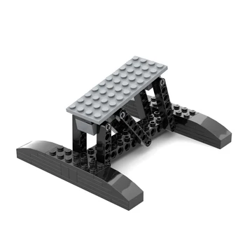 Новый кронштейн для MOC-дисплея (только подставка) для набора Razor Crest 75292 Строительные блоки, кирпичи, модель, демонстрирующая игрушки 