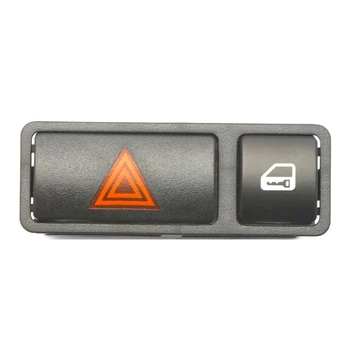 2X Кнопка аварийного включения аварийной вспышки Выключатель блокировки аварийной сигнализации для BMW 3 серии E46 61318368920